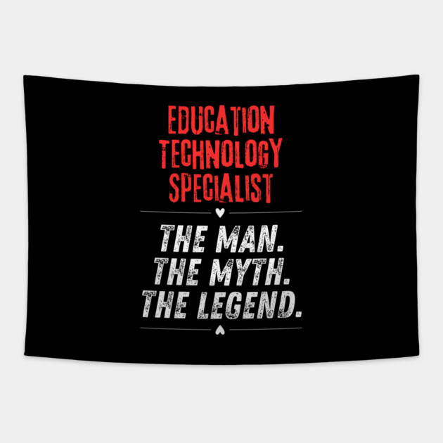 Education Technology Specialist Tapestry by BlackMeme94