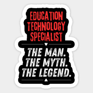 Education Technology Specialist Sticker