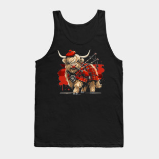 Highland Coo Tank Top