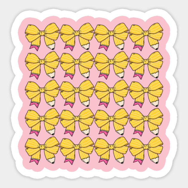 Coquette Bow Back To School Magnet by The WYLD Tribe