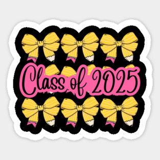 Bow Tie Pencil Class Of 2025 Magnet