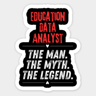 Education Data Analyst Sticker