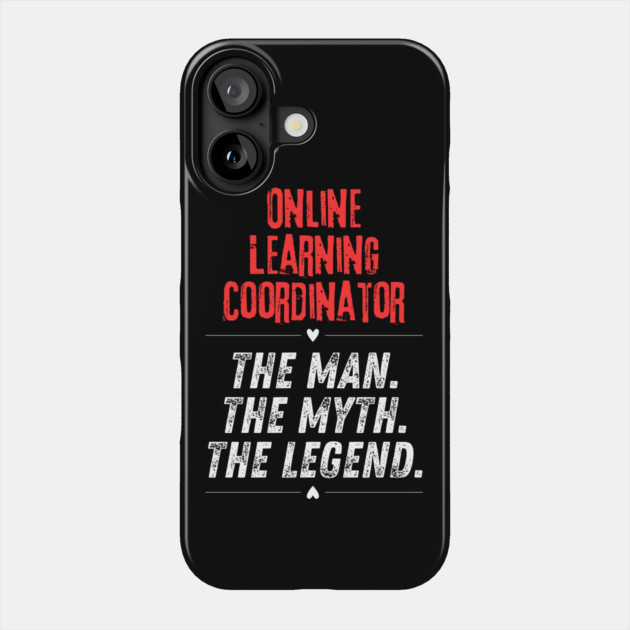 Online Learning Coordinator Phone Case by BlackMeme94