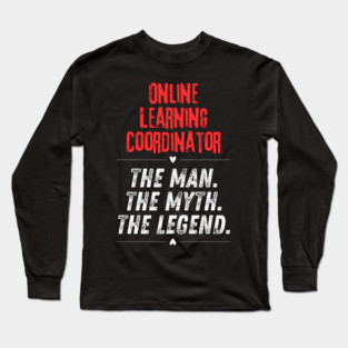 Online Learning Coordinator Long Sleeve T-Shirt