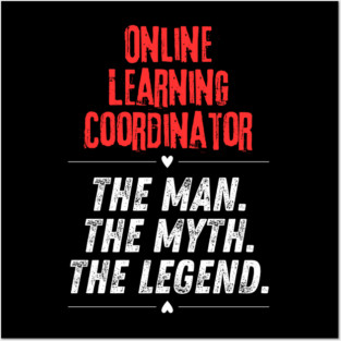 Online Learning Coordinator Posters and Art