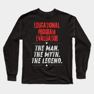 Educational Program Evaluator Long Sleeve T-Shirt