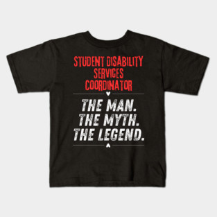 Student Disability Services Coordinator Kids T-Shirt