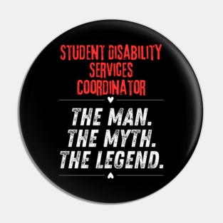 Student Disability Services Coordinator Pin