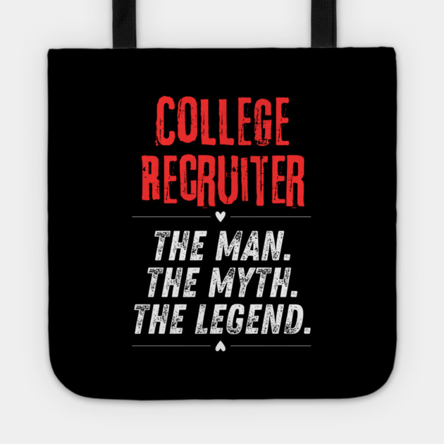 College Recruiter Tote by BlackMeme94