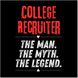 College Recruiter Posters and Art