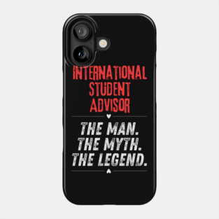 International Student Advisor Phone Case