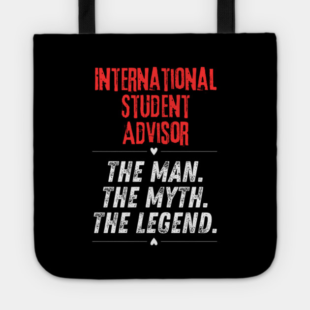 International Student Advisor Tote by BlackMeme94