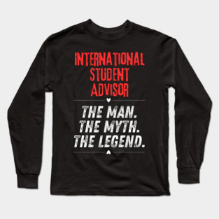 International Student Advisor Long Sleeve T-Shirt