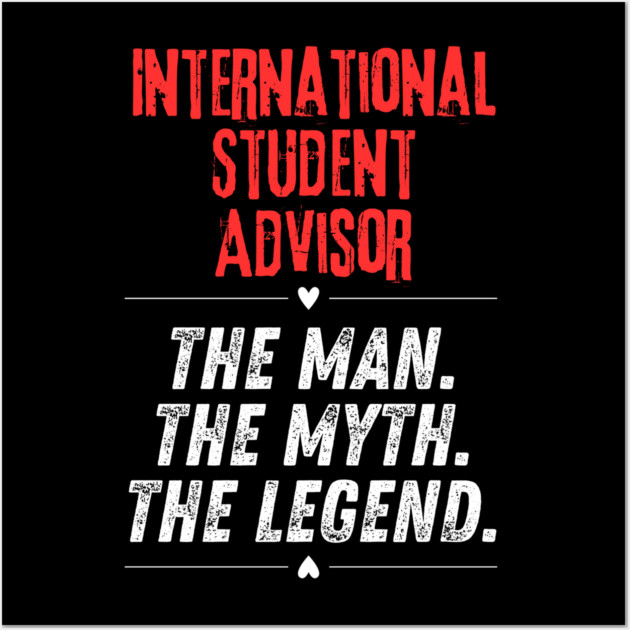 International Student Advisor Wall Art by BlackMeme94