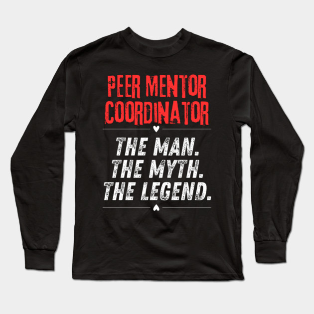 Peer Mentor Coordinator Long Sleeve T-Shirt by BlackMeme94