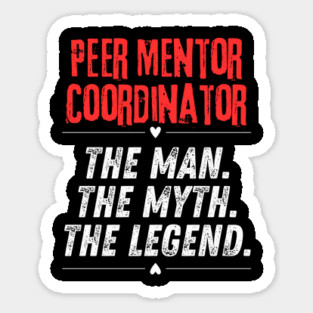 Peer Mentor Coordinator Sticker