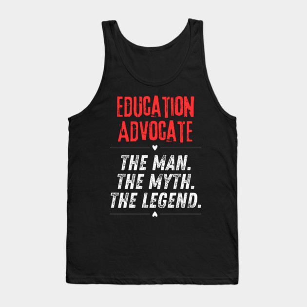 Education Advocate Tank Top by BlackMeme94