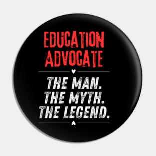 Education Advocate Pin