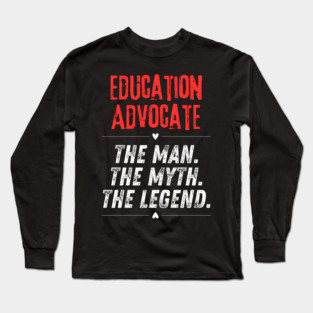 Education Advocate Long Sleeve T-Shirt