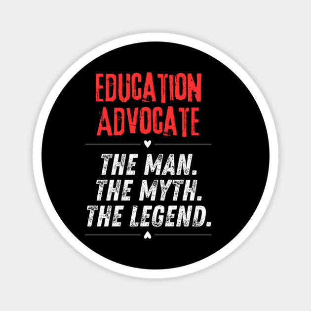 Education Advocate Magnet by BlackMeme94