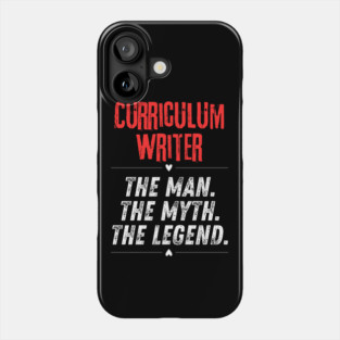 Curriculum Writer Phone Case