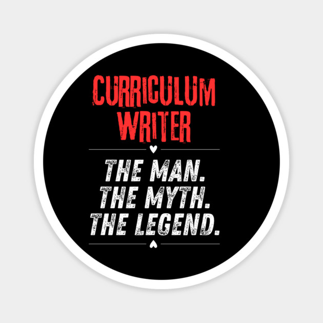 Curriculum Writer Magnet by BlackMeme94