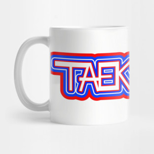 Taekwondo Bubble Logo Mug