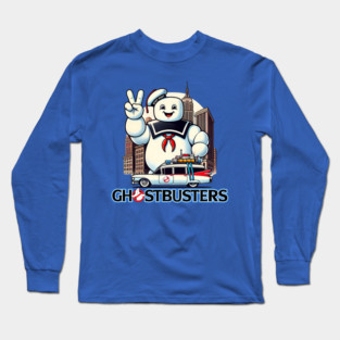 Stay Puft Marshmallow Man Long Sleeve T-Shirt
