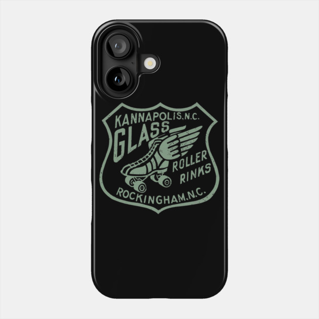 Vintage Roller Skating Kannapolis Rockingham North Carolina Phone Case by Timeless Chaos