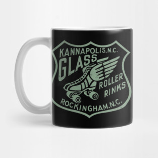 Vintage Roller Skating Kannapolis Rockingham North Carolina Mug