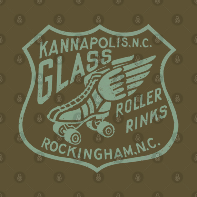Vintage Roller Skating Kannapolis Rockingham North Carolina by Timeless Chaos