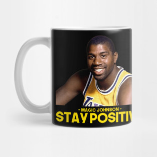Magic Johnson - Stay Positive Mug