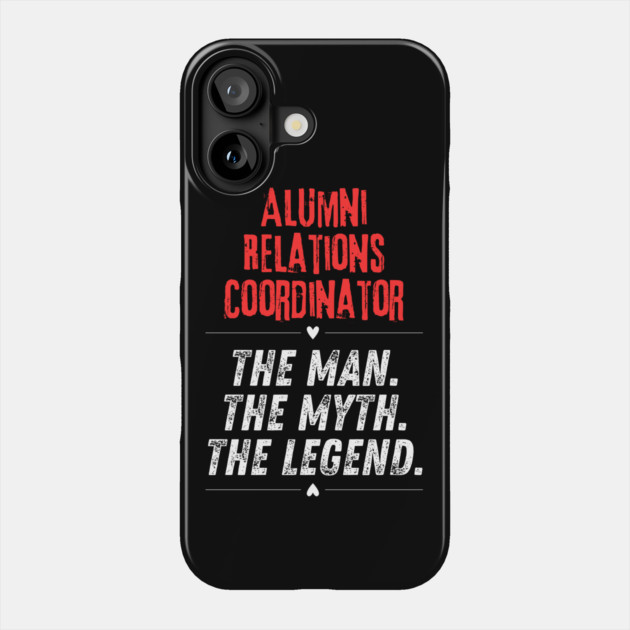 Alumni Relations Coordinator Phone Case by BlackMeme94