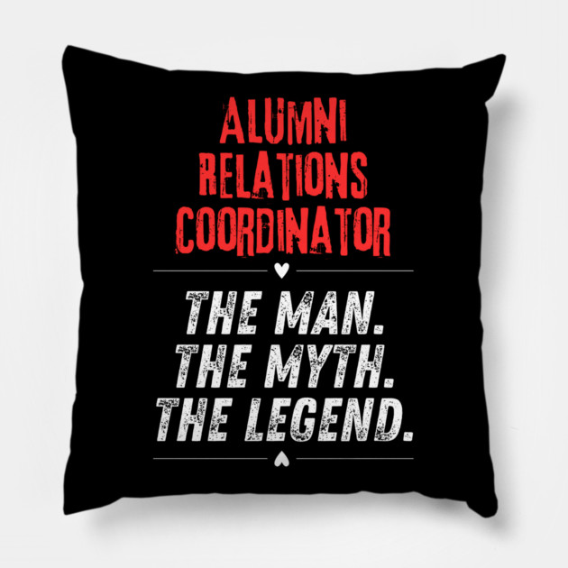 Alumni Relations Coordinator Pillow by BlackMeme94