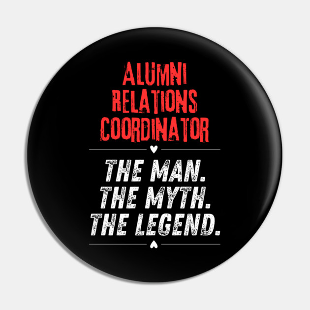 Alumni Relations Coordinator Pin by BlackMeme94