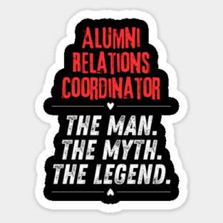 Alumni Relations Coordinator Sticker