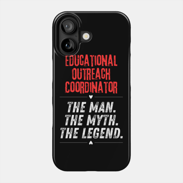 Educational Outreach Coordinator Phone Case by BlackMeme94