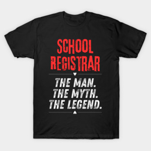 School Registrar T-Shirt