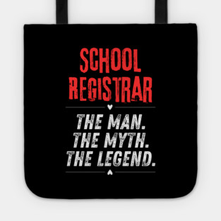 School Registrar Tote
