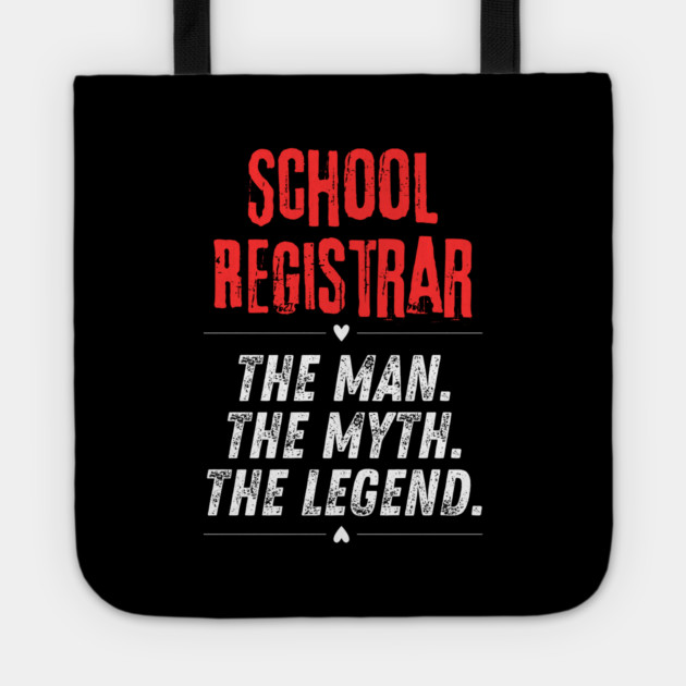 School Registrar Tote by BlackMeme94