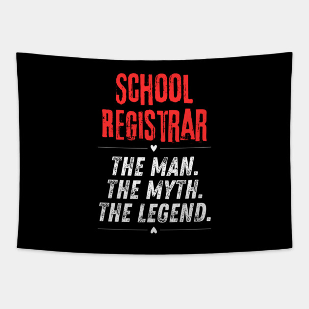 School Registrar Tapestry by BlackMeme94