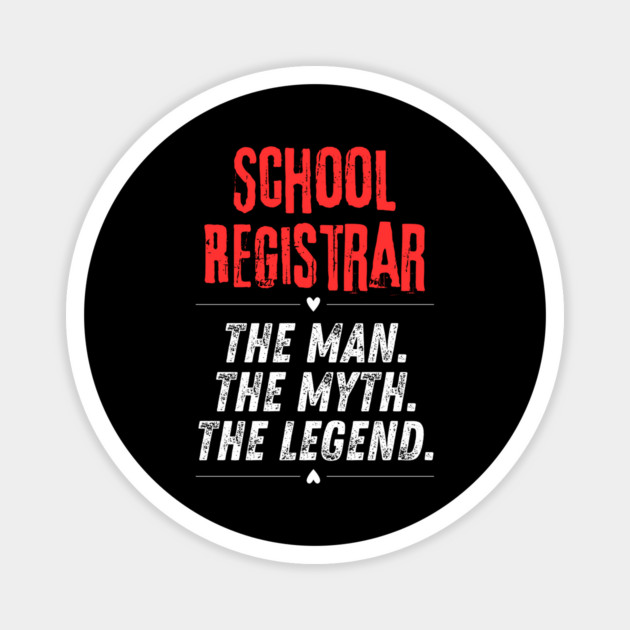 School Registrar Magnet by BlackMeme94