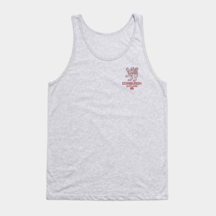 Edinburgh Scotland (small logo) Tank Top