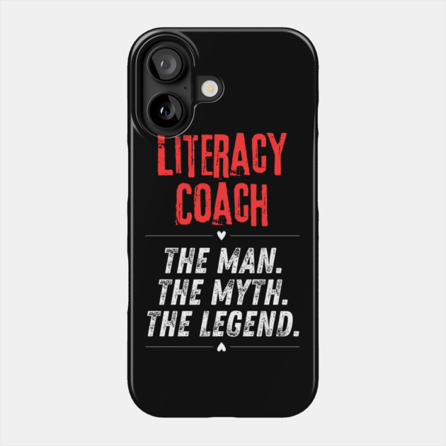 Literacy Coach Phone Case by BlackMeme94