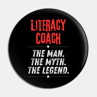 Literacy Coach Pin
