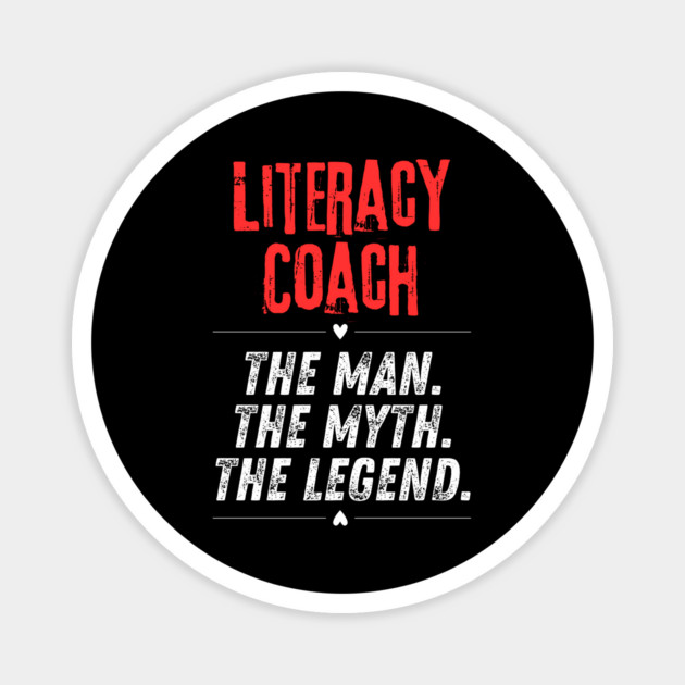 Literacy Coach Magnet by BlackMeme94