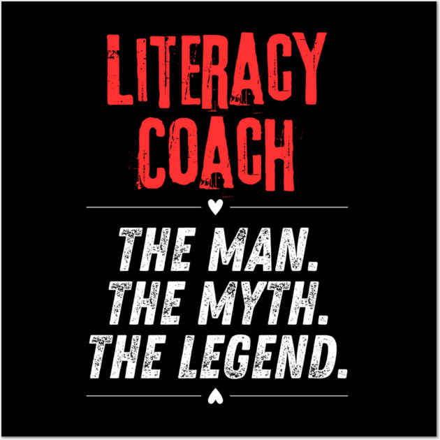 Literacy Coach Wall Art by BlackMeme94
