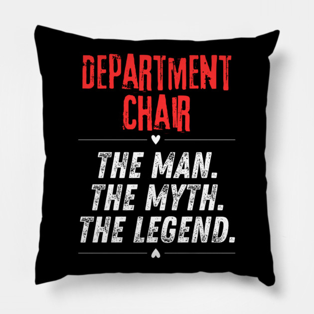 Department Chair Pillow by BlackMeme94