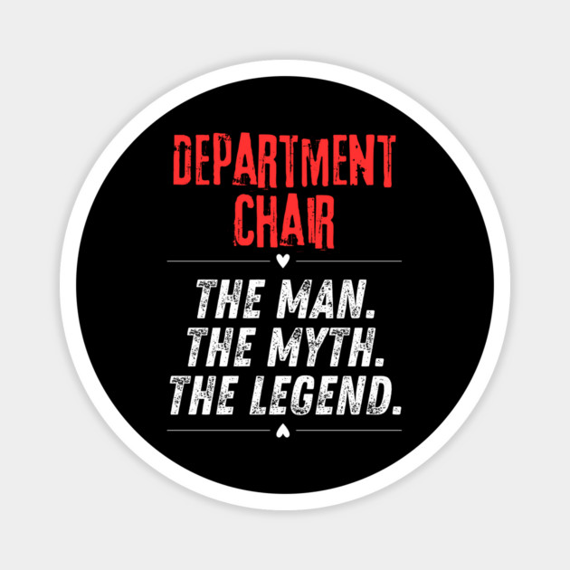 Department Chair Magnet by BlackMeme94