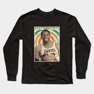 STAY POSITIVE MAGIC JOHNSON Long Sleeve T-Shirt